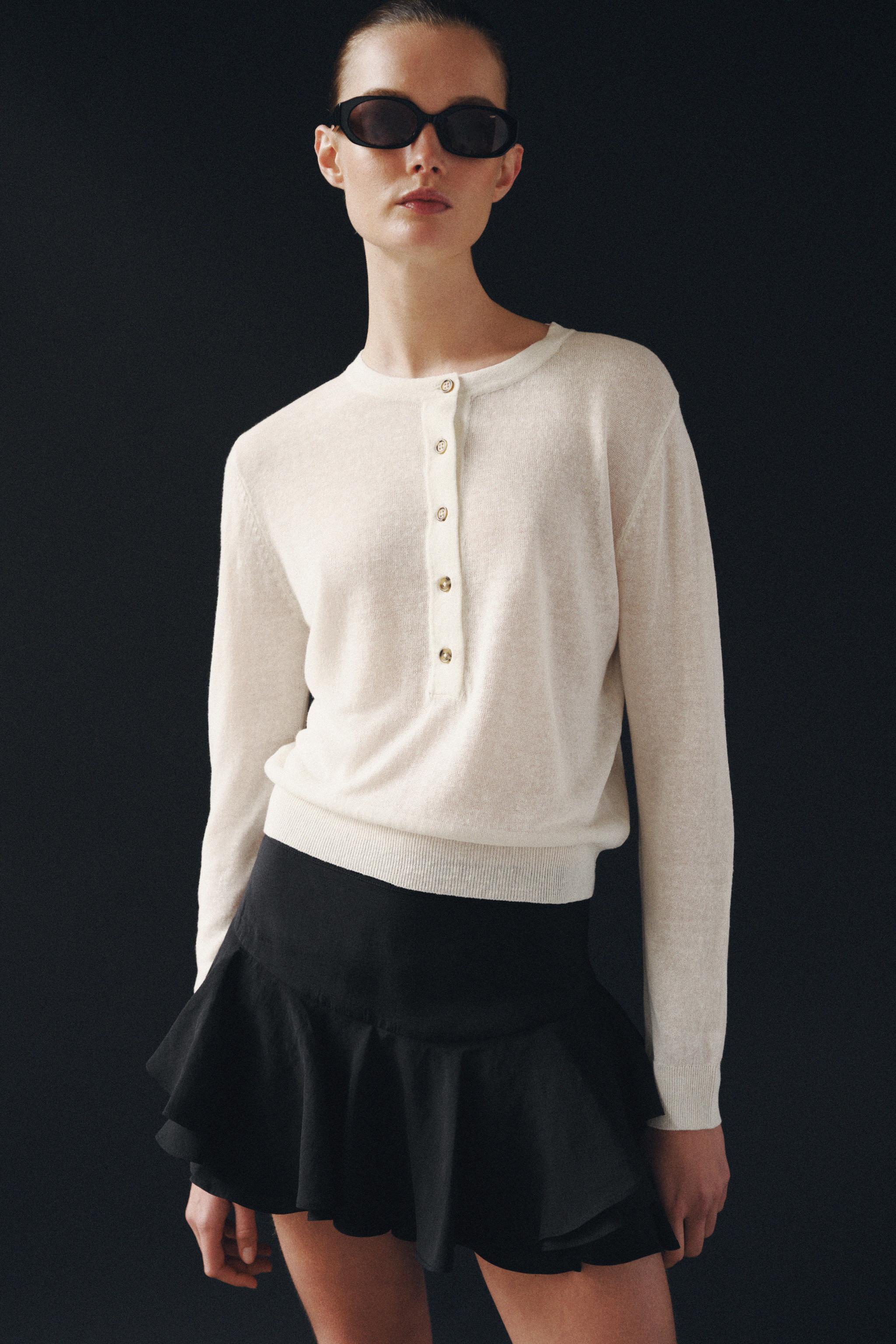 RUFFLED SHORTS ZW COLLECTION